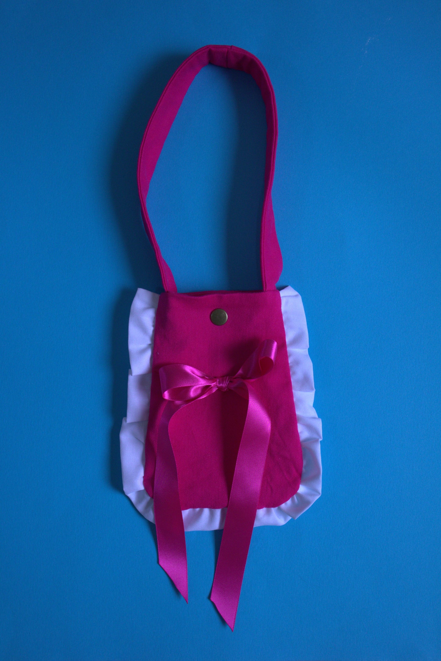 Hot Pink Crop Top and Bag Combo