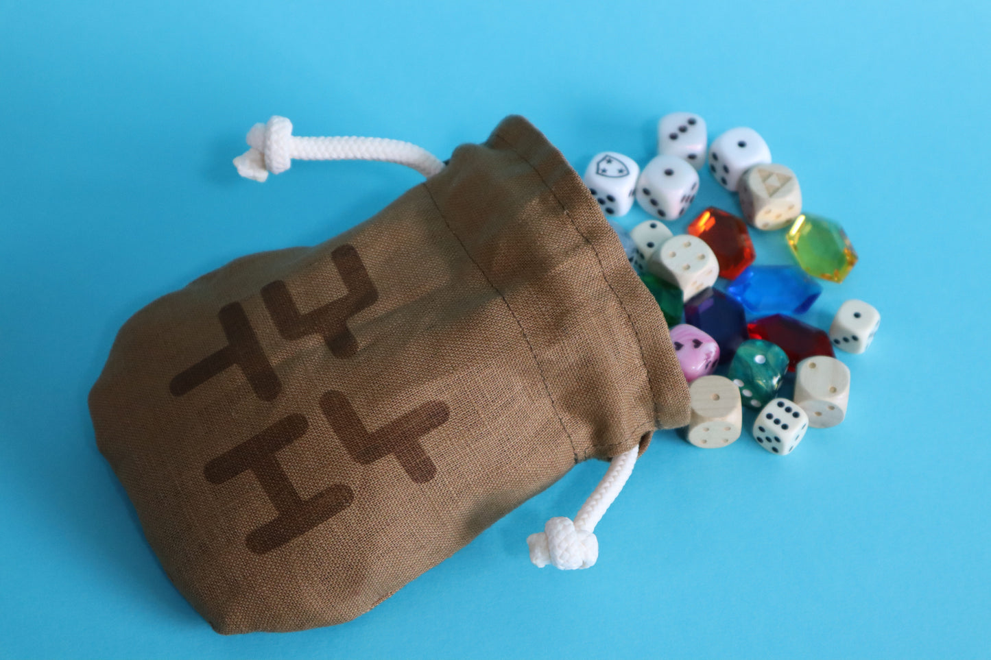 Deku Linen Dice Bag - Small