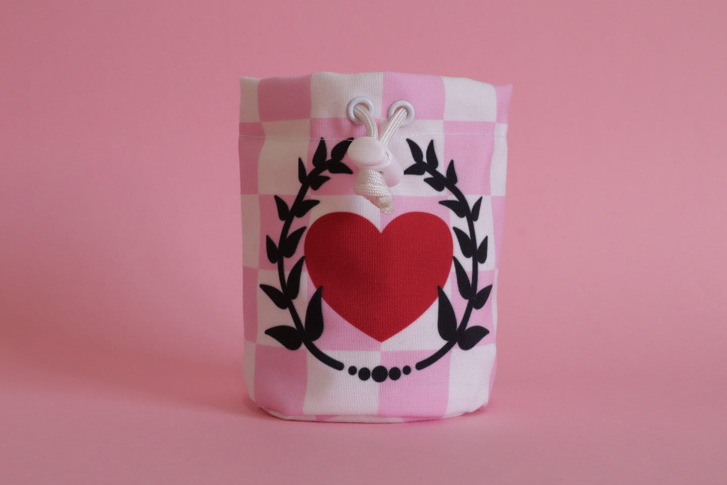 Heart Tattoo Dice Bag - Small