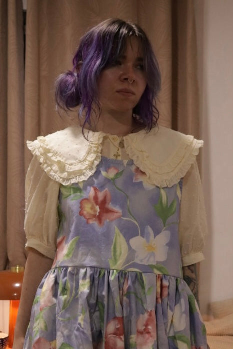 Vintage Style Midi Dress - S/M