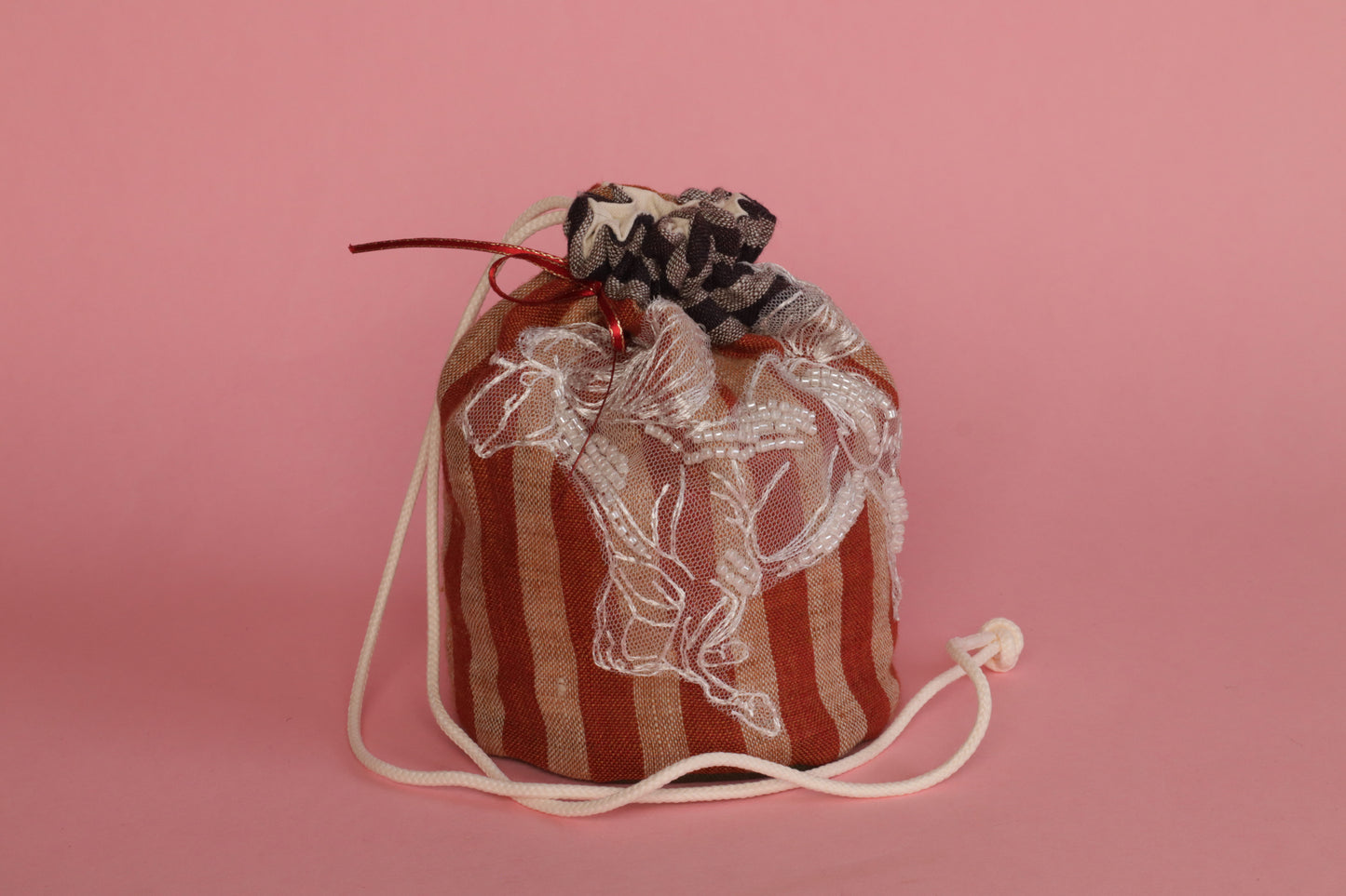 Unicorn Linen Dice Bag - Small