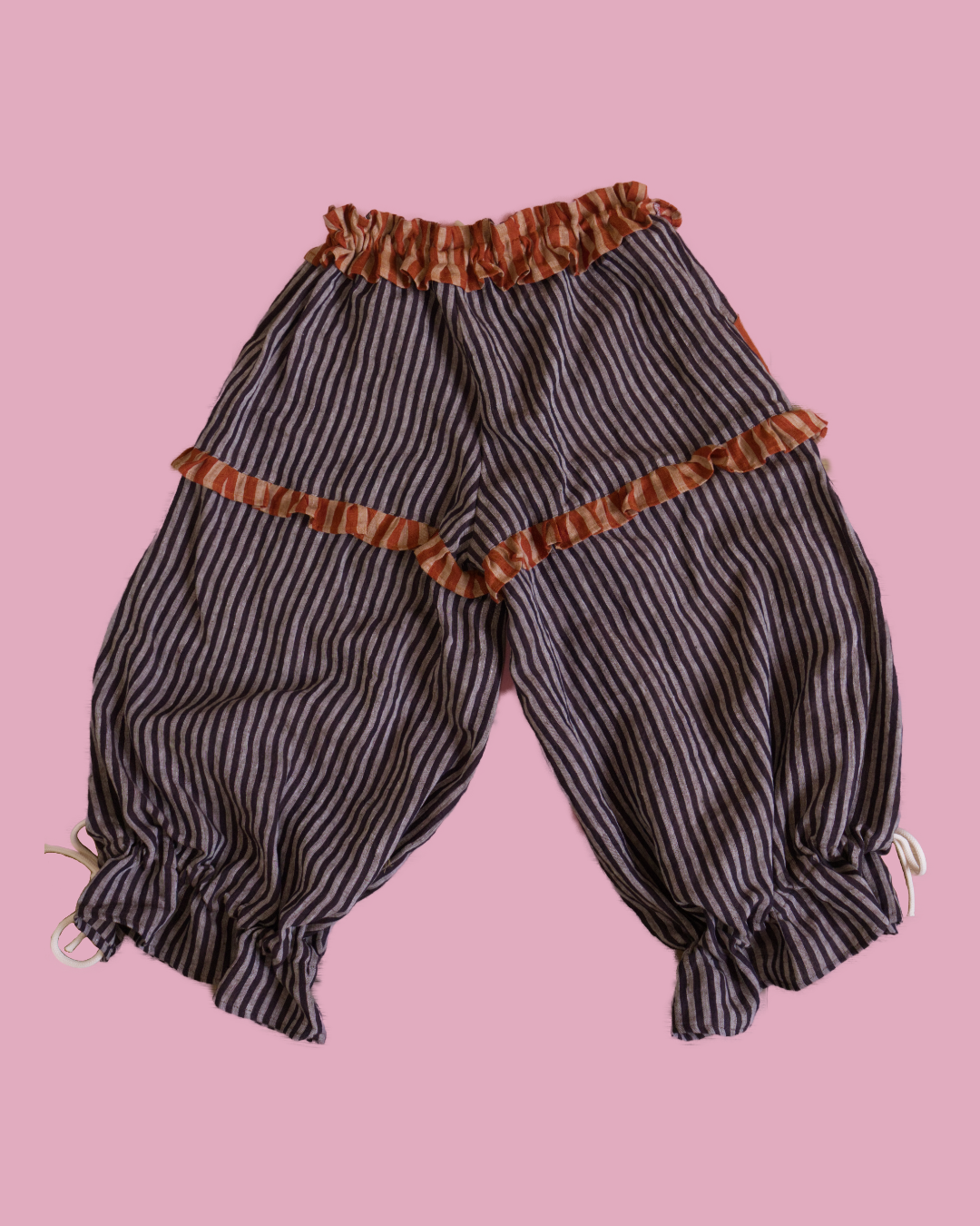 Linen Harem Trousers - Small/Medium