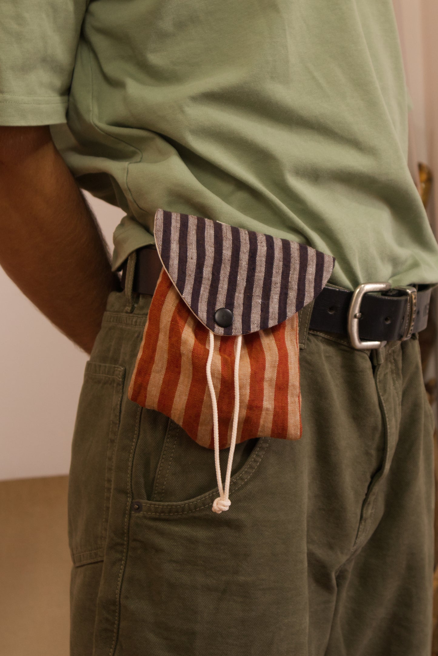 Belt Pouch - Stone Collecting Bag/ Dice Bag