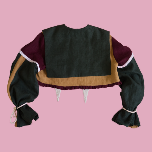 Linen Jester Shirt - Small/Medium