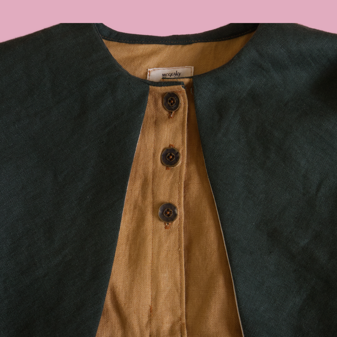 Linen Jester Shirt - Small/Medium