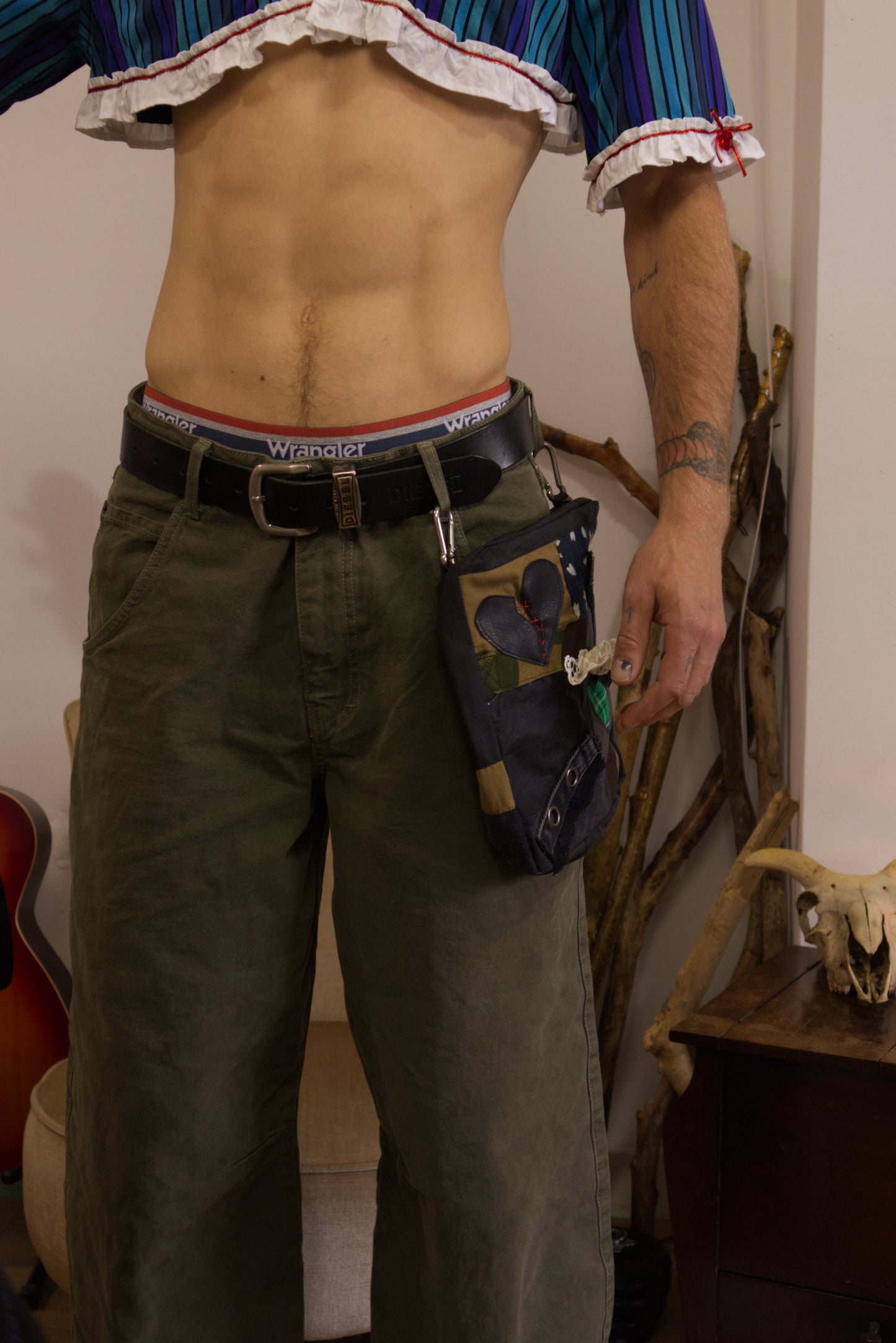 Patchwork Hip Bag