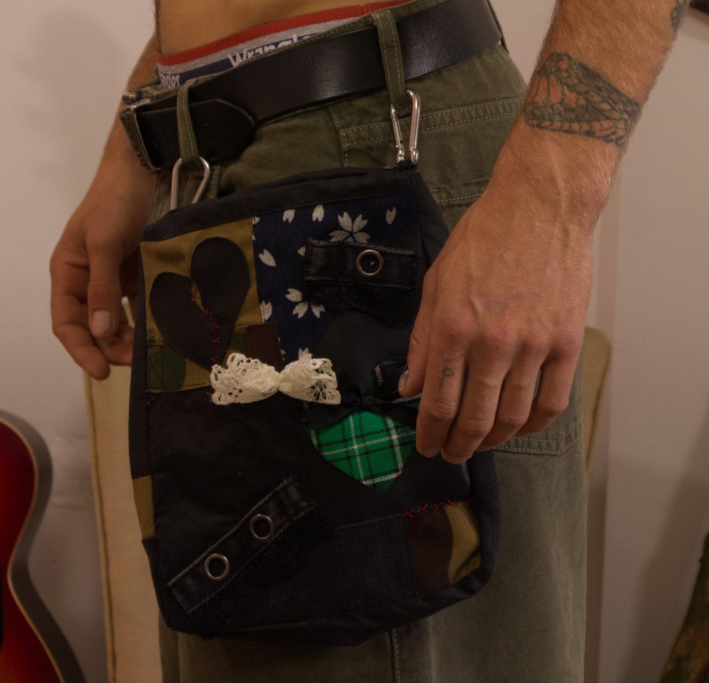 Patchwork Hip Bag